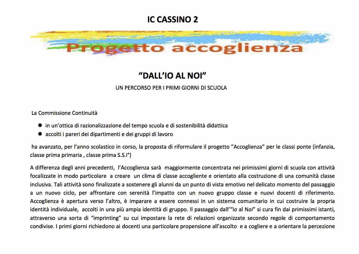 Criteri Accoglienza 2019 2020